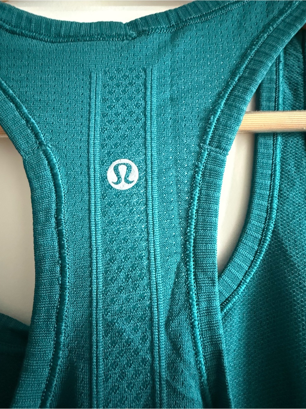 Lululemon- Teal Racerback Tank Top - Women's Active Tank - Picture 4 of 4